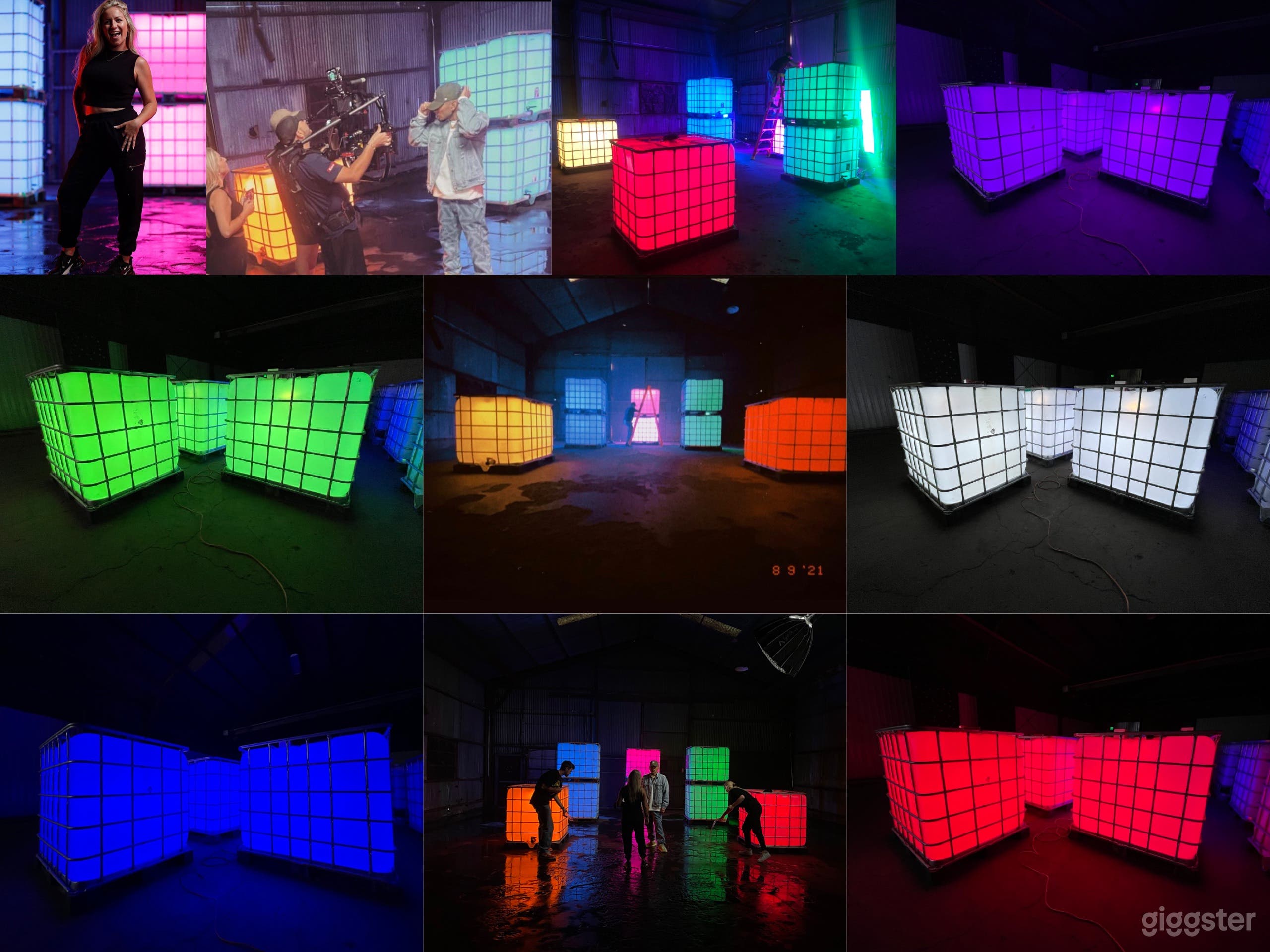 The LED Box Set - Versatile Color Changing Crates Photo 2