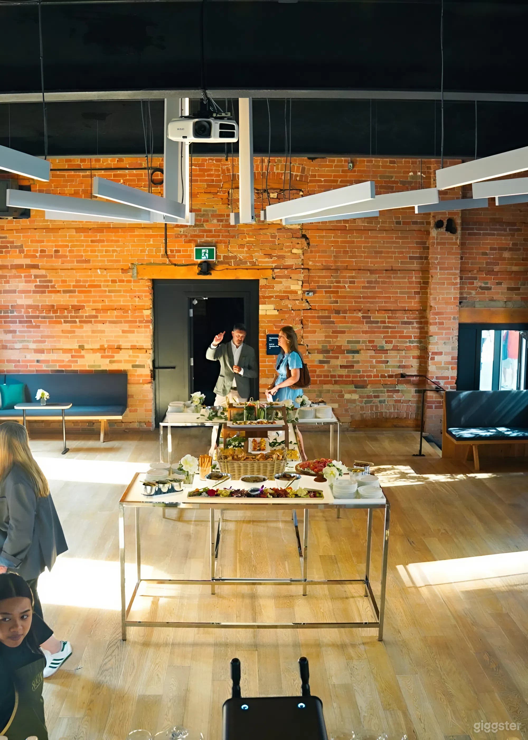 Historic-Modern Grand Hall with Private Lobby &amp; Tall Ceiling Photo 1