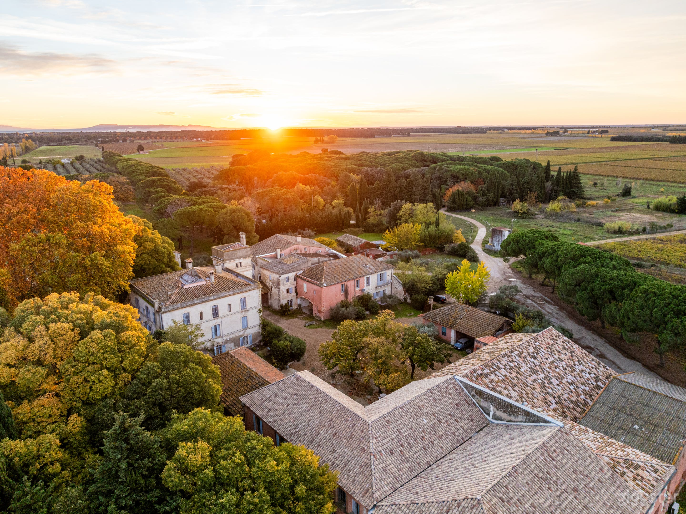 Photo de Domaine viticole avec un château de 1750 près de Provence 1