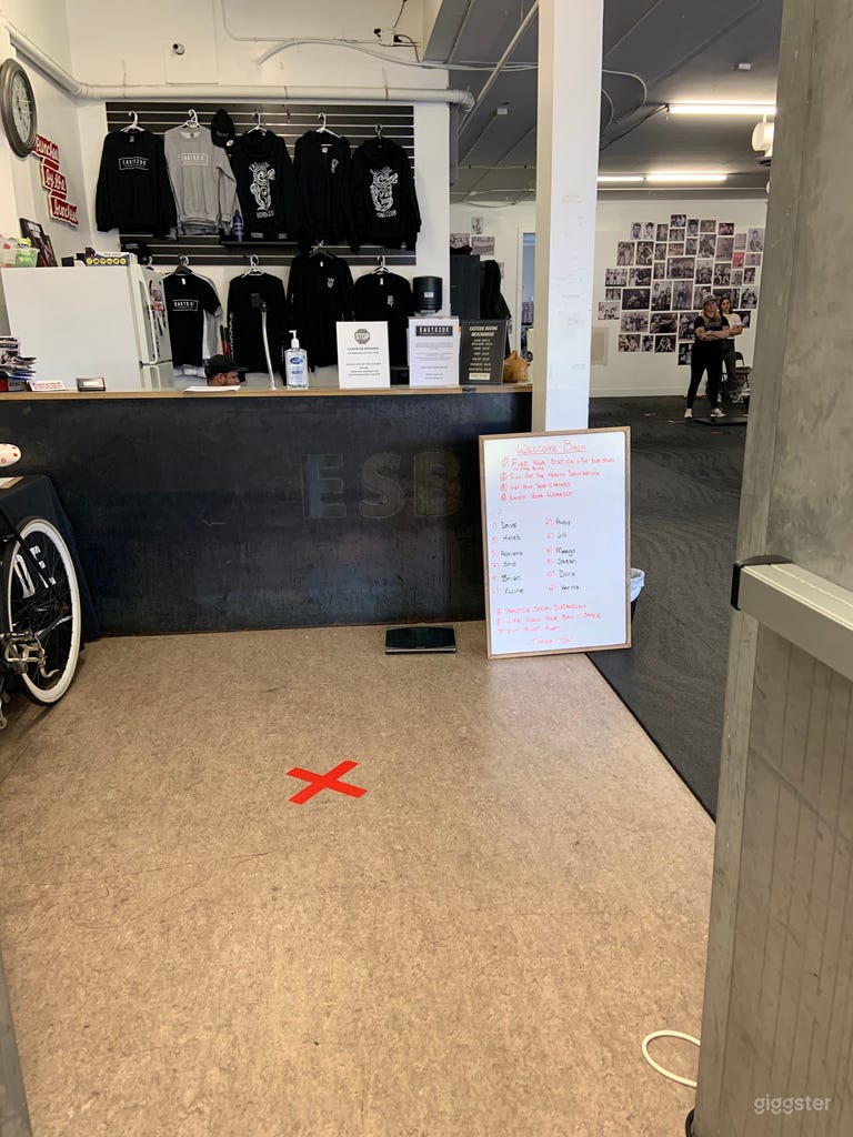  FOH reception area. also includes 2 x bathrooms, storage room and office 