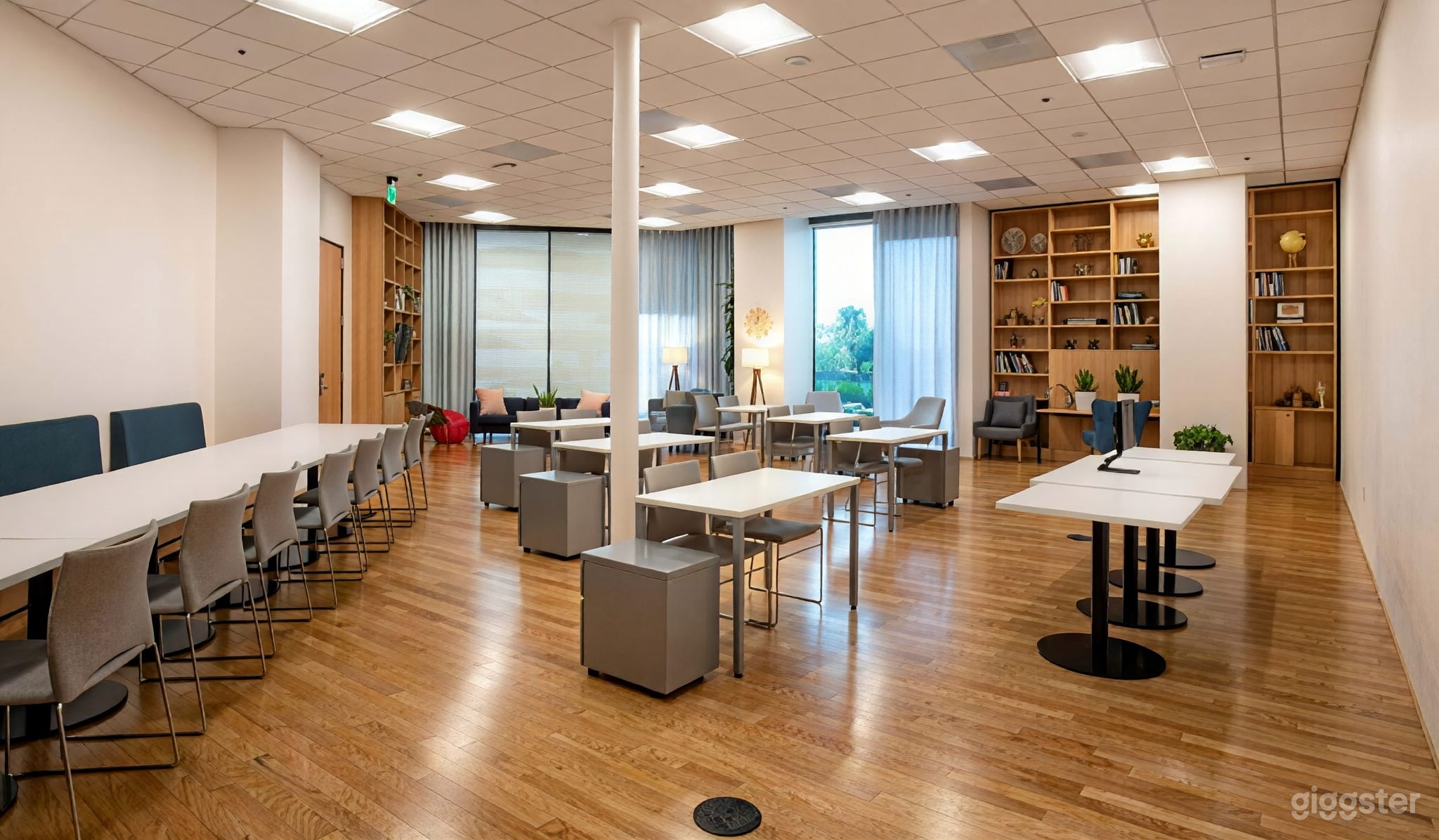 Bright Contemporary Hall with Natural Light Photo 1