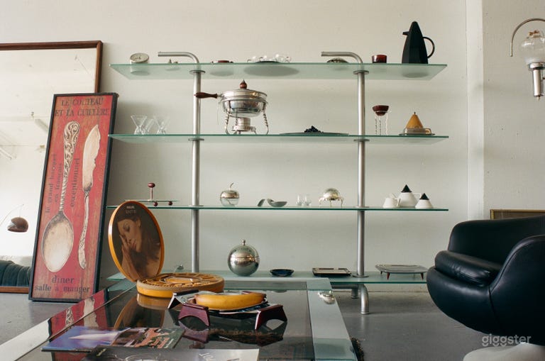  Creative showroom with collectibles furniture 