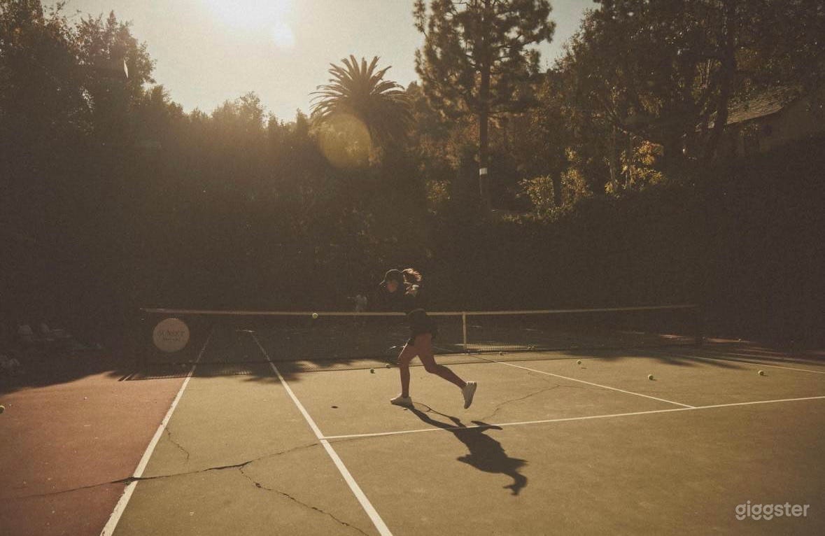 Old-Money Elegance: Private Tennis Court Photo 4