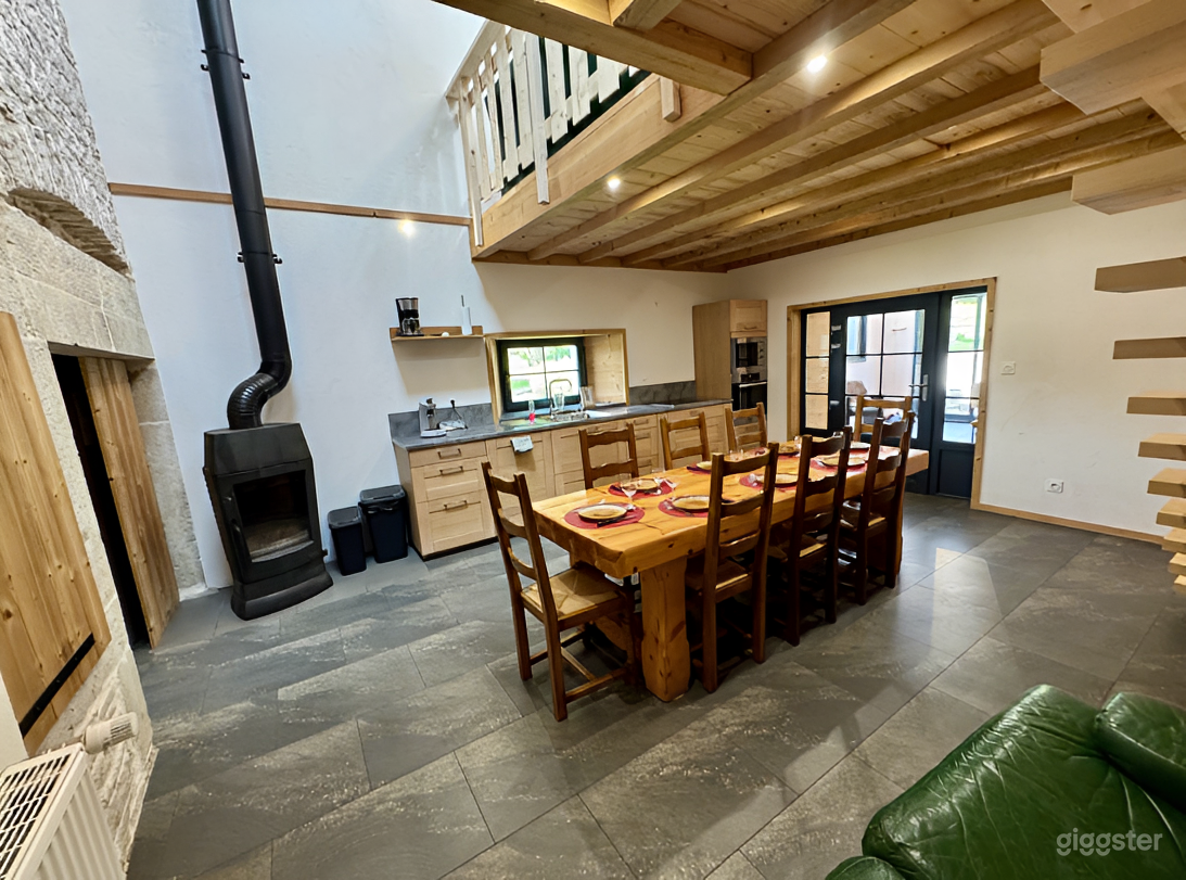 Photo de Salon rustique et chaleureux 3