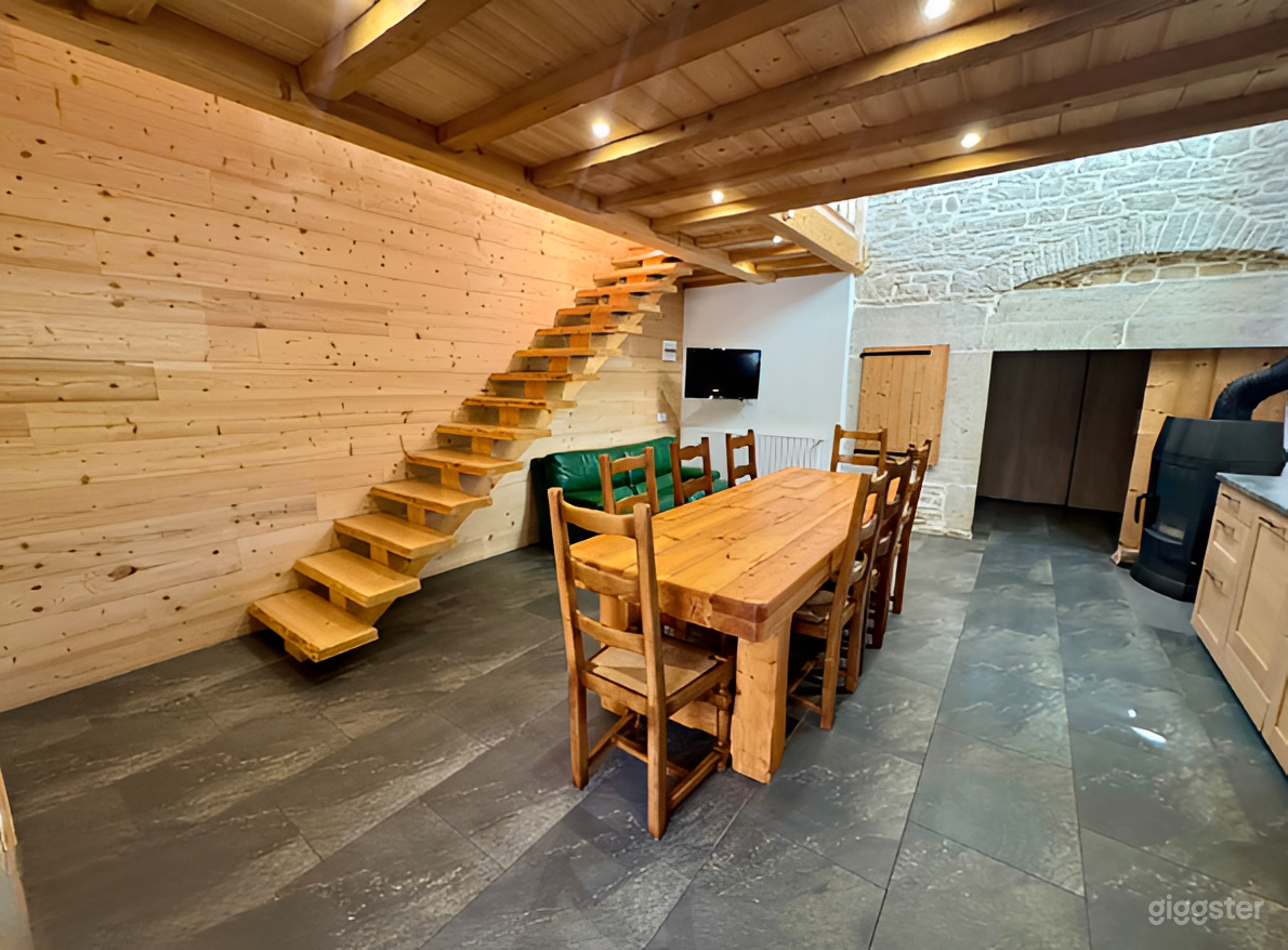 Photo de Salon rustique et chaleureux 2