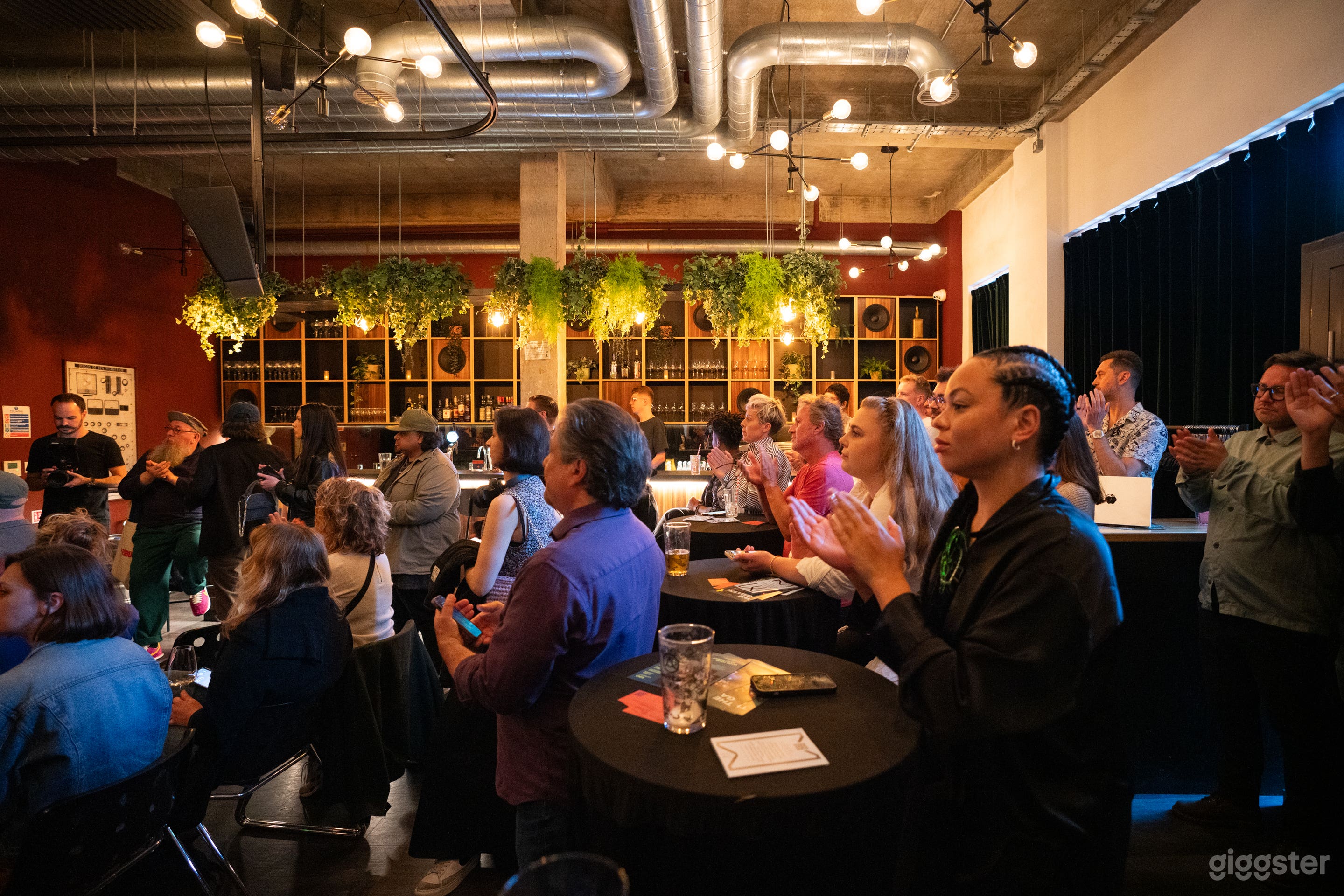 120 capacity, 60 seated.