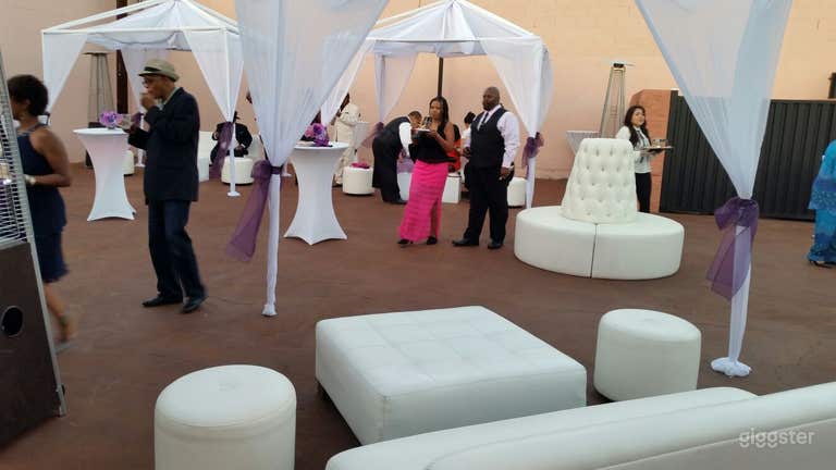  Patio with rental furniture 