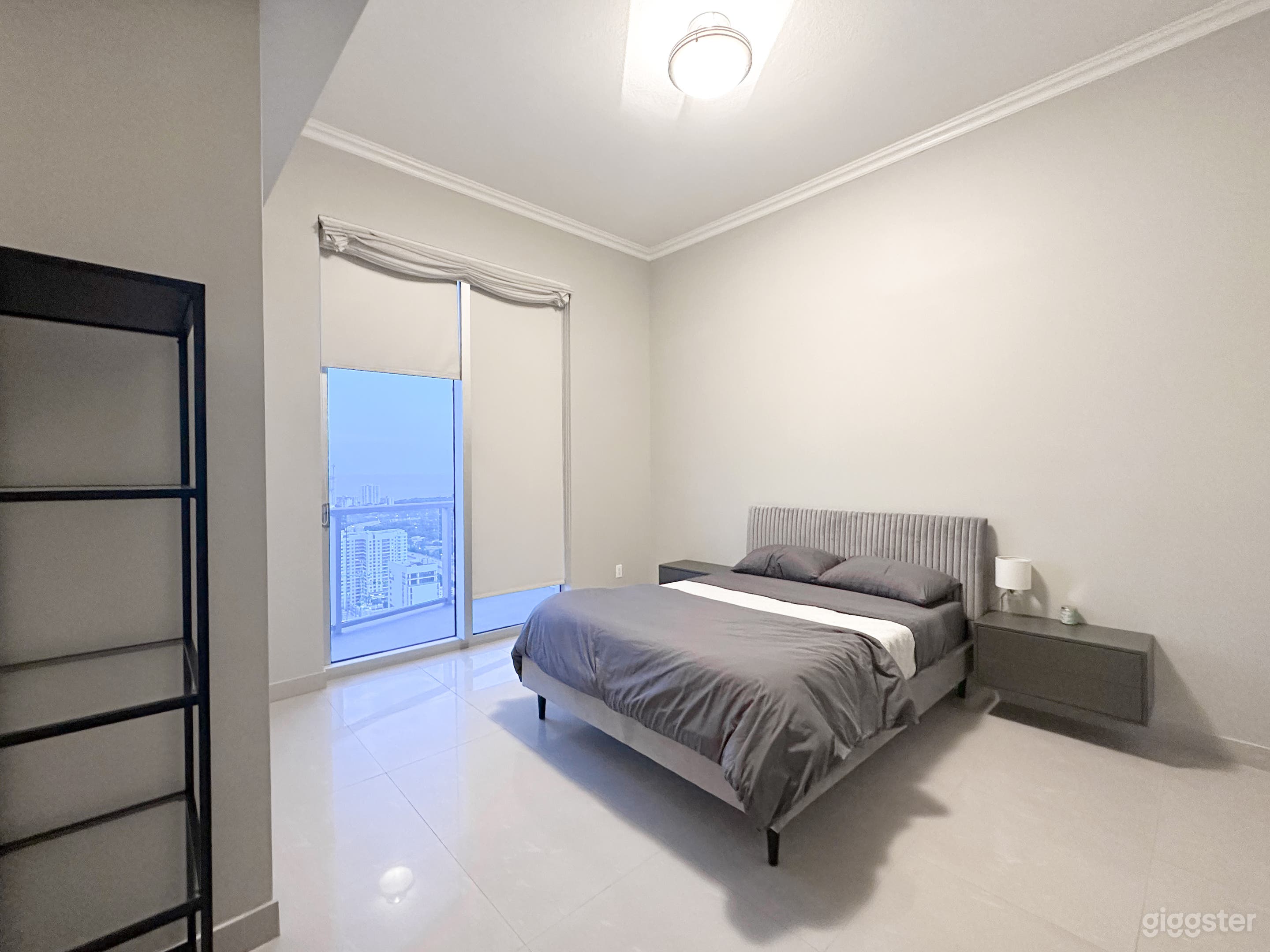 Second bedroom. 11’-6” x 12’-4’ (queen bed)