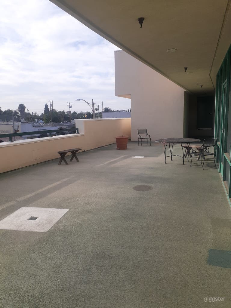  Second Floor Patio Space for gatherings. 