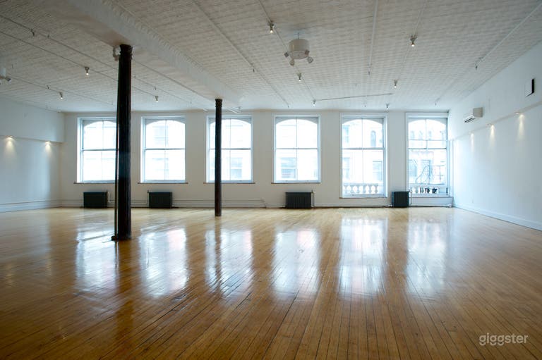  Tin-ceilinged NYC Loft Studio 