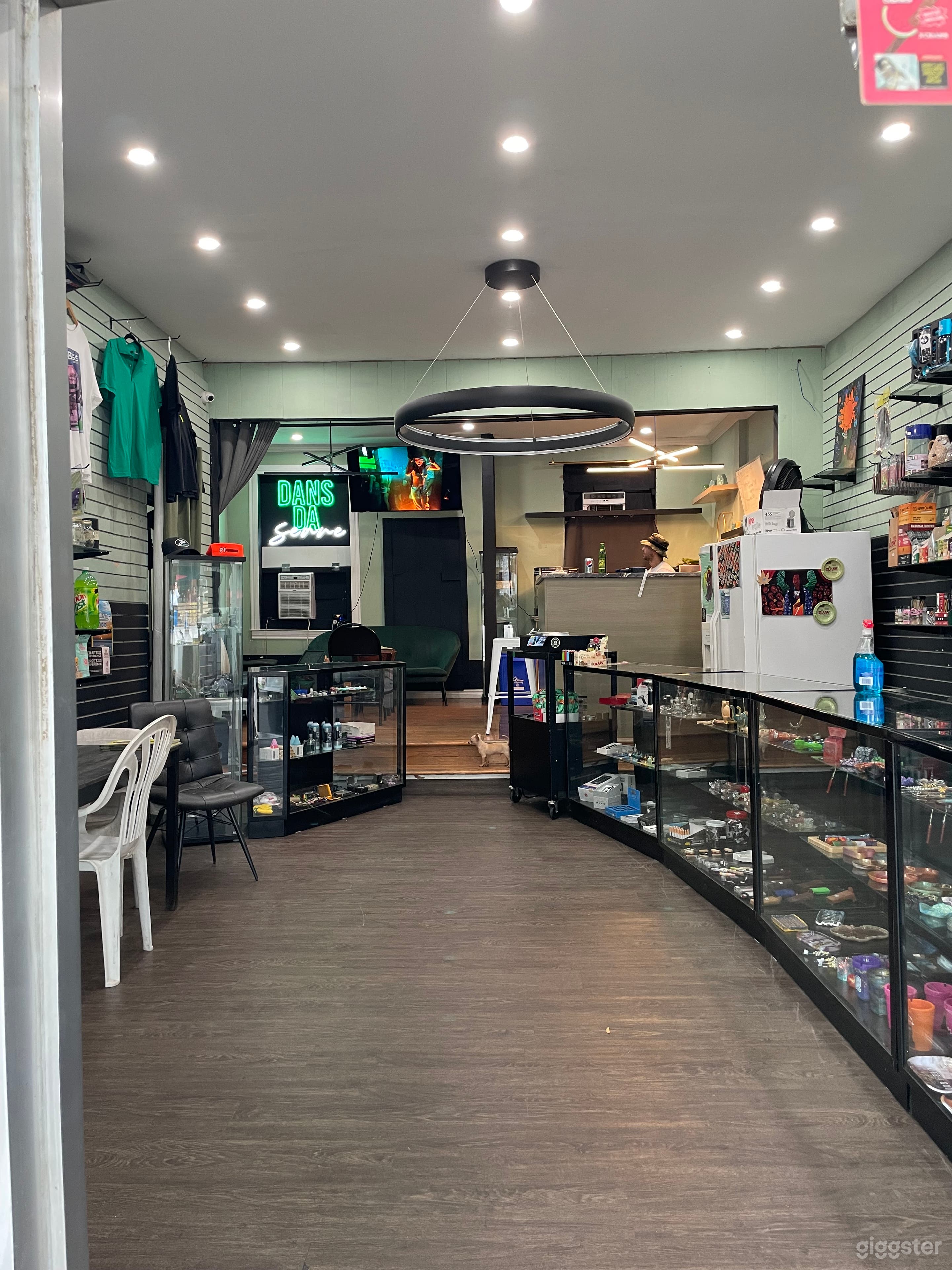 Tv, cafe, cool products, all different items can be used for shoots.