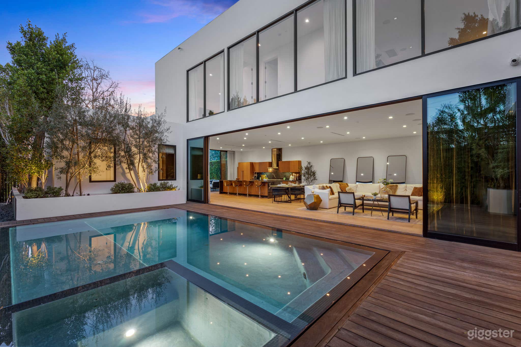 Modern Mansion w/ Pool &amp; Contemporary Interior Photo 1