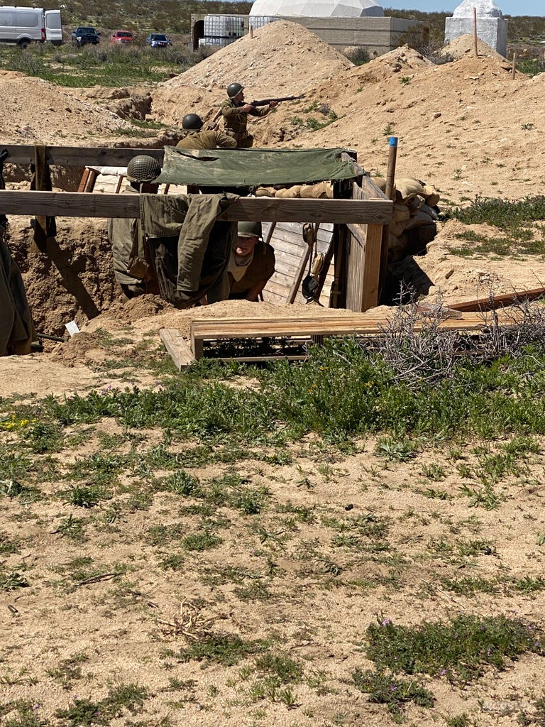  This was a set dressed event we had on site. 