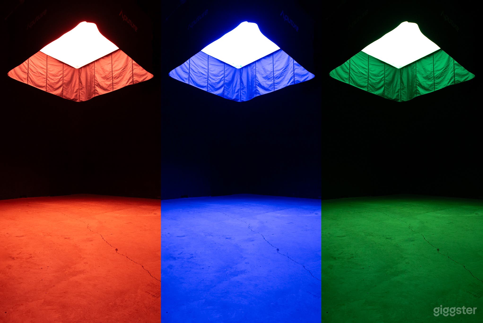 8x8 RGB Light (4x Novas and Inflatable Diffusion)