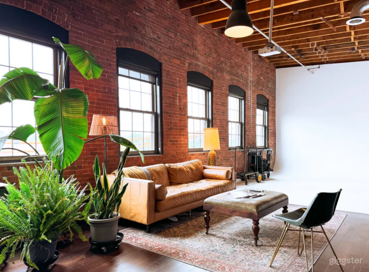 RenovatedIndustrial Loft with Dual Cyclorama Photo 1