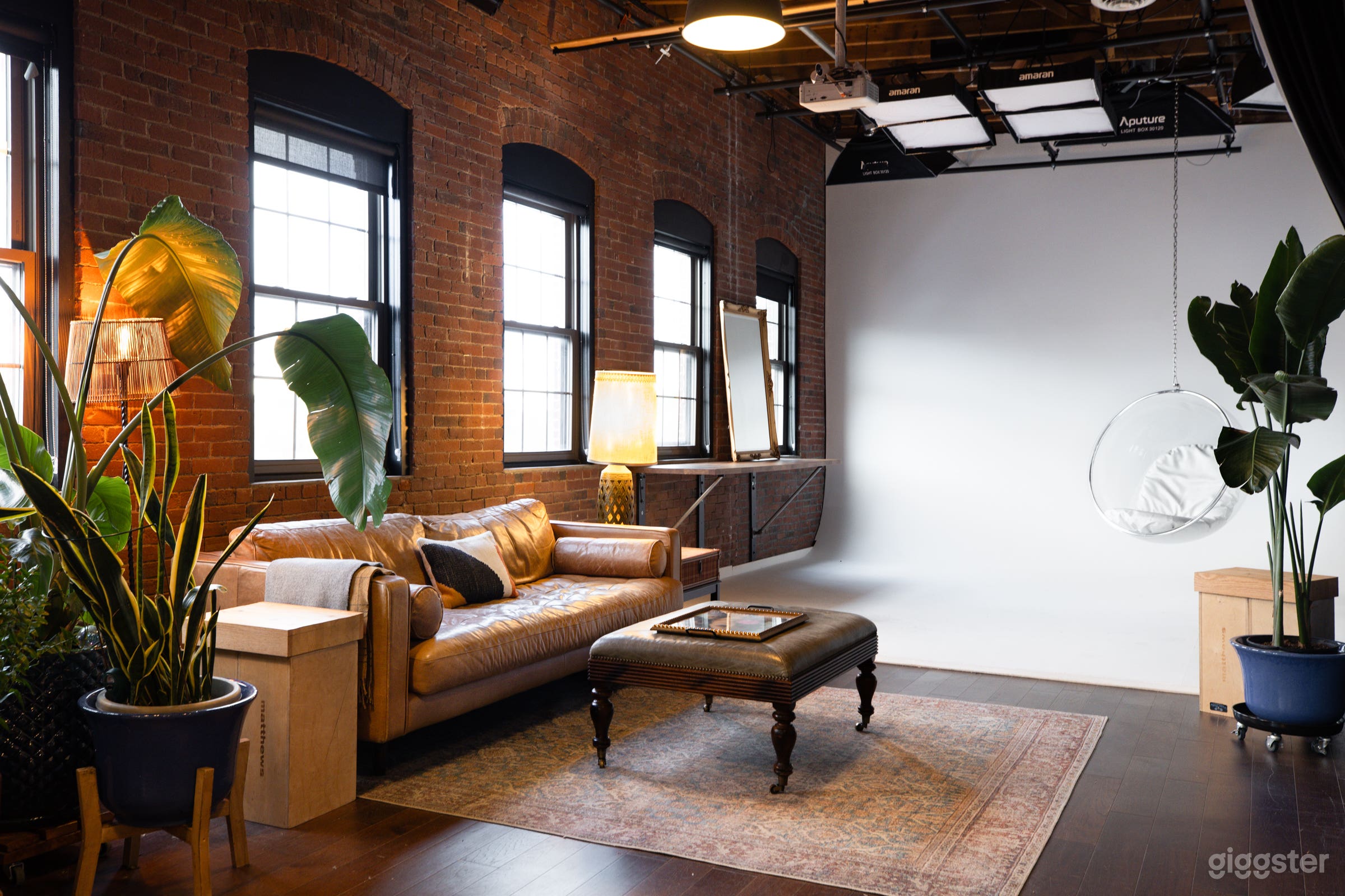 RenovatedIndustrial Loft with Dual Cyclorama Photo 1