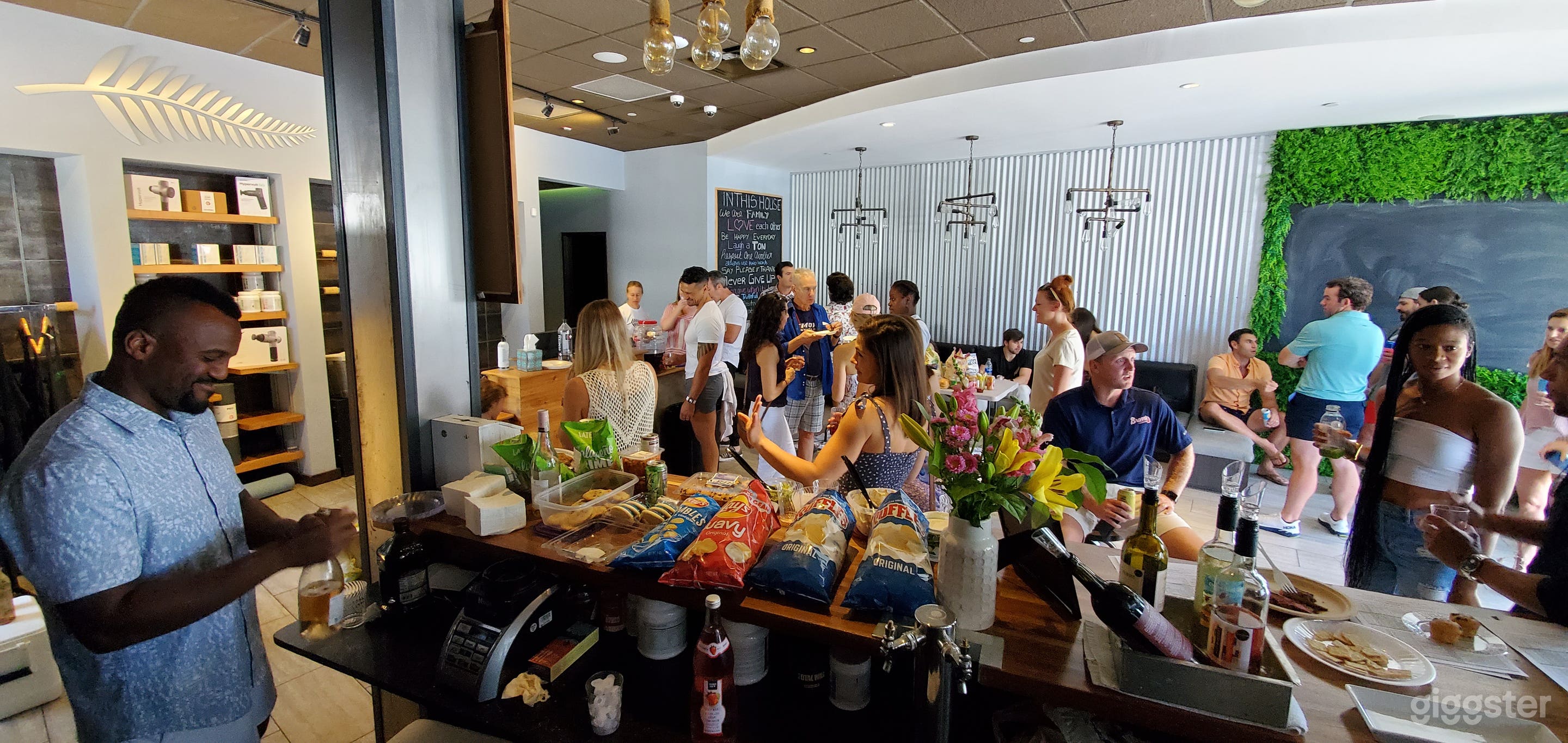 Upstairs Communal area