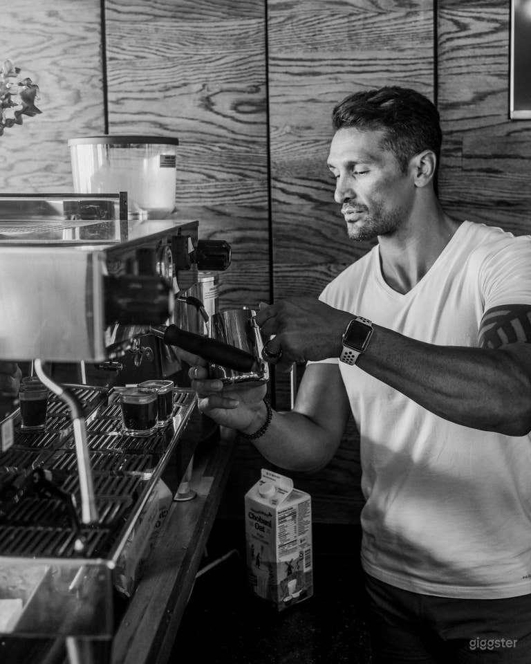  Decent coffee making skills from our owner Nathan ;) 