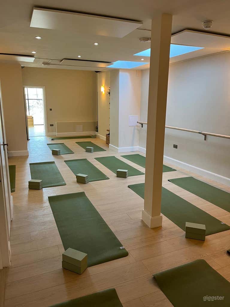  Beautiful yoga and Pilates studio 
