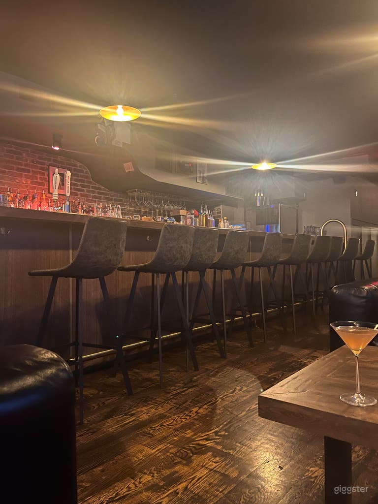  Speakeasy with a Boxing Theme 