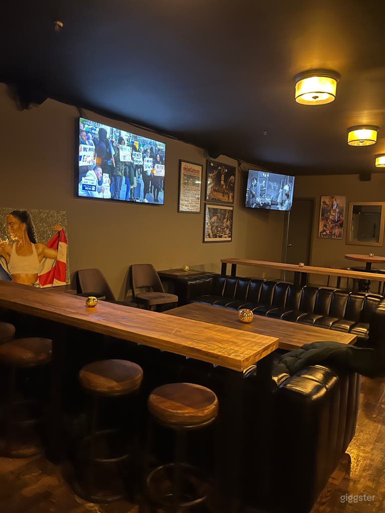  Speakeasy with a Boxing Theme 