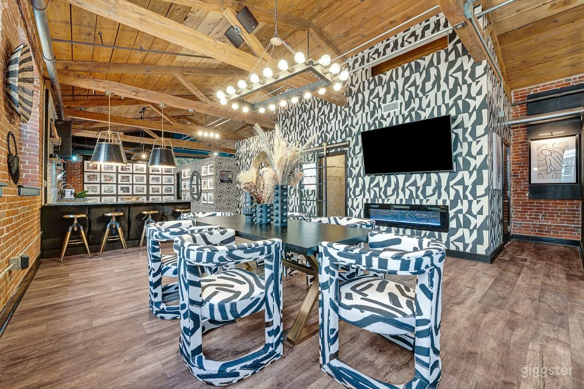 Beautiful gathering space 