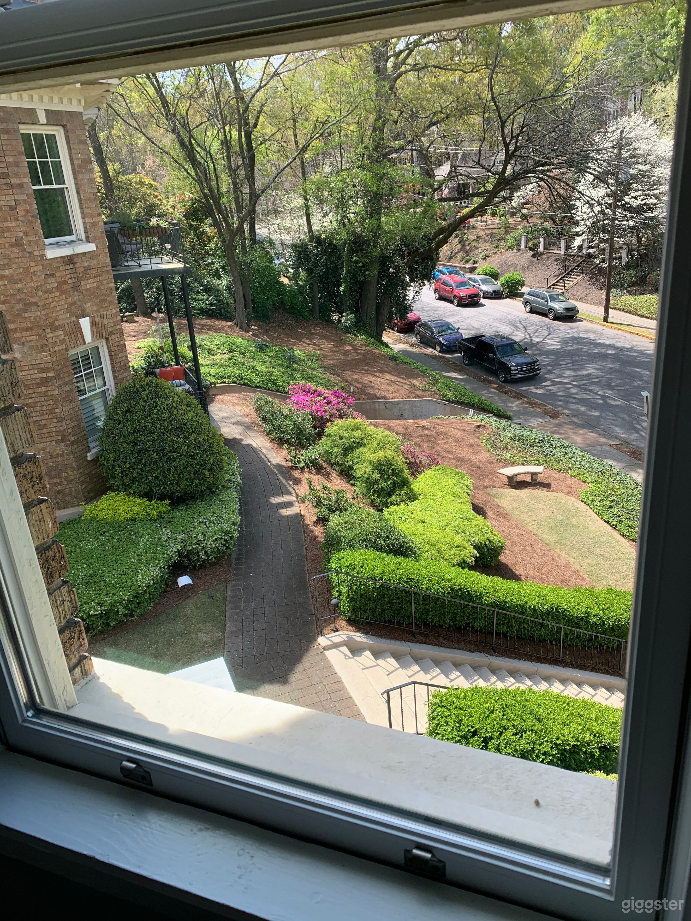  View from bedroom window