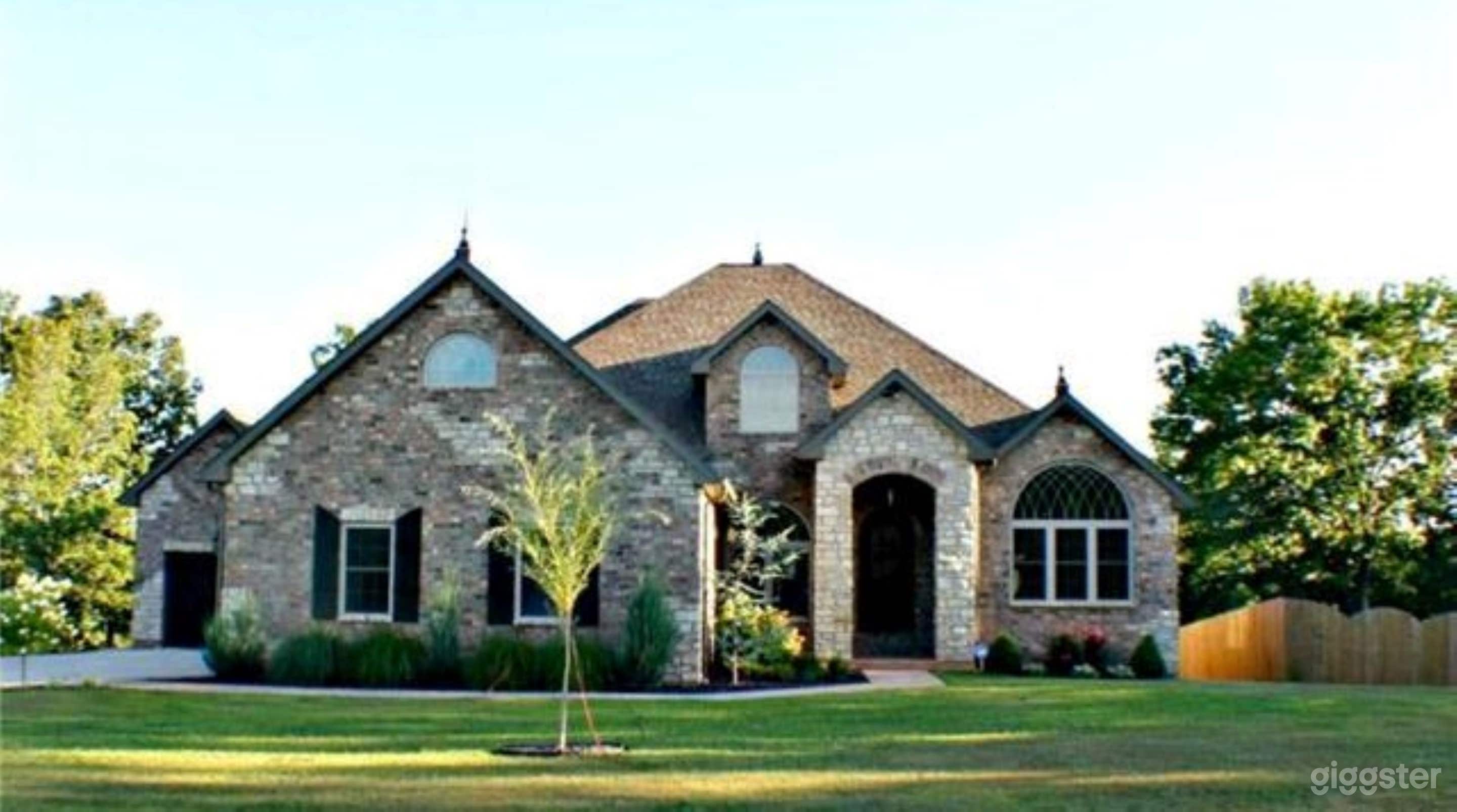 The front of the house