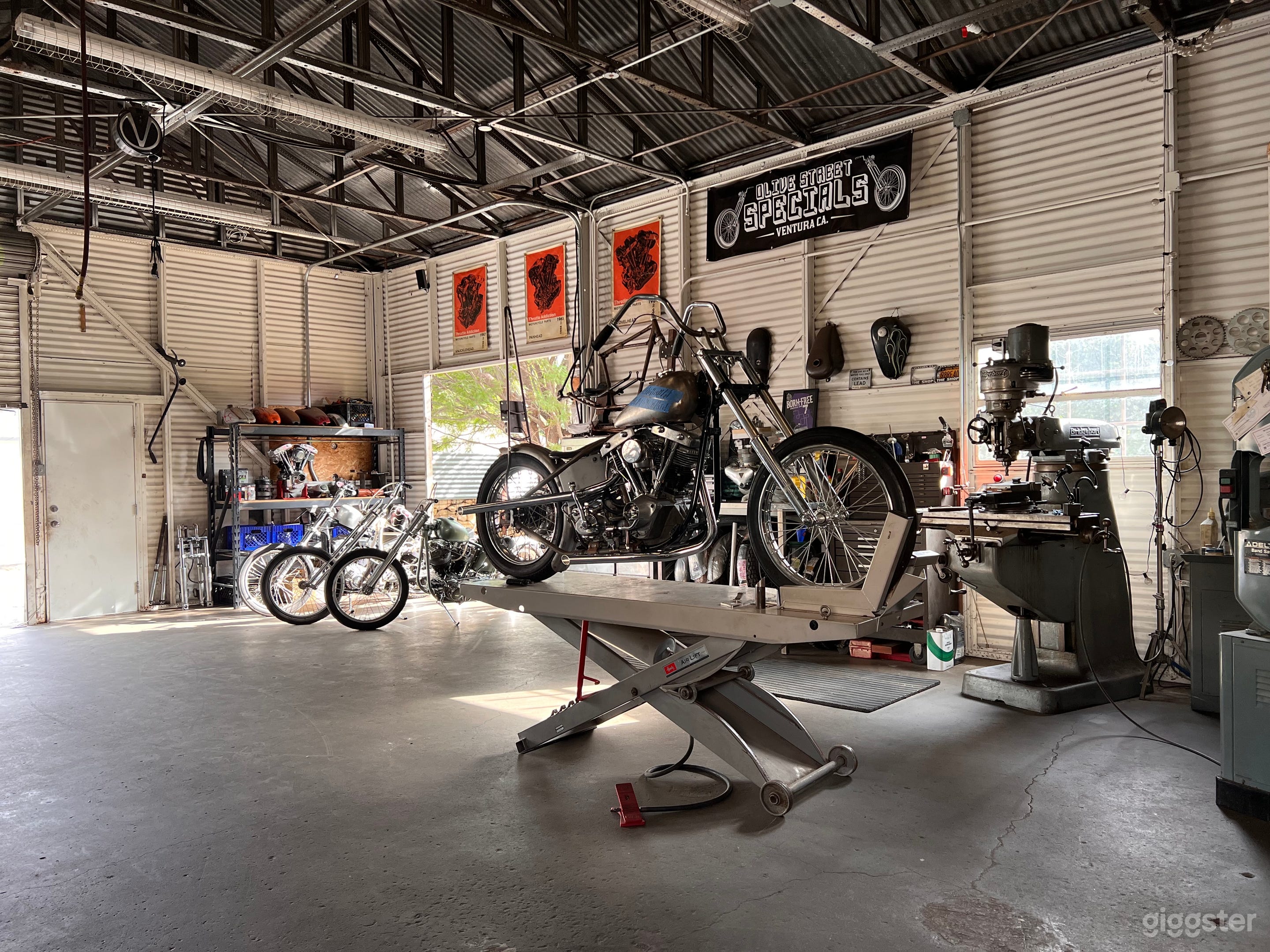 Custom Vintage Motorcycle Shop in Ventura Photo 1
