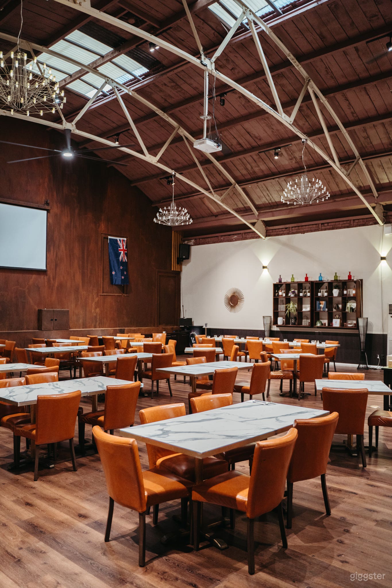 Modern Event Lounge with Restaurant Dining Photo 4