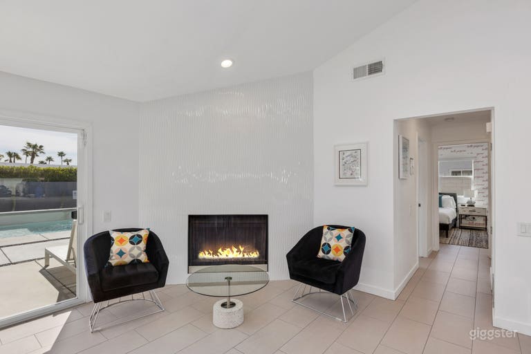  Modern fireplace 