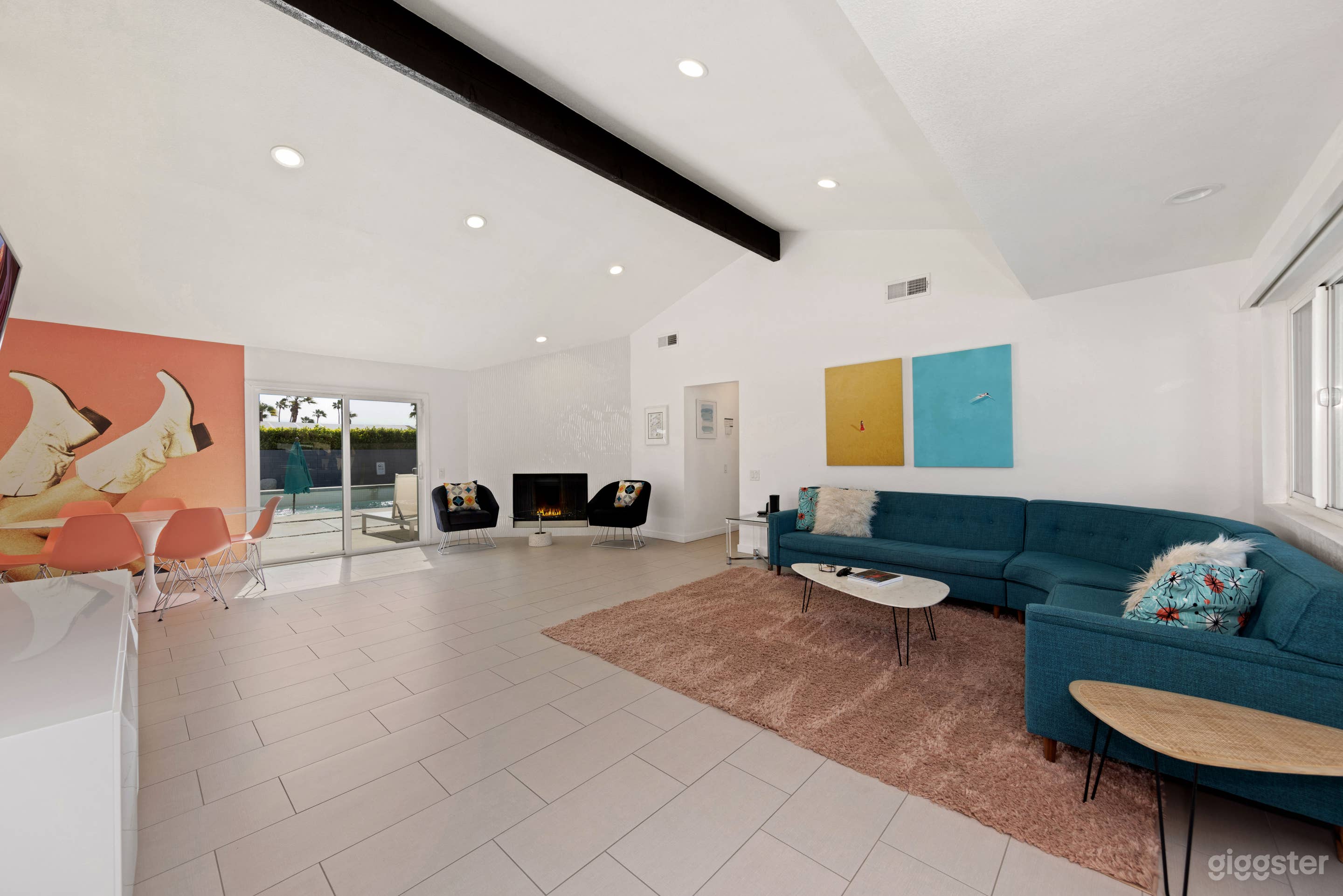 High ceilings, clean lines