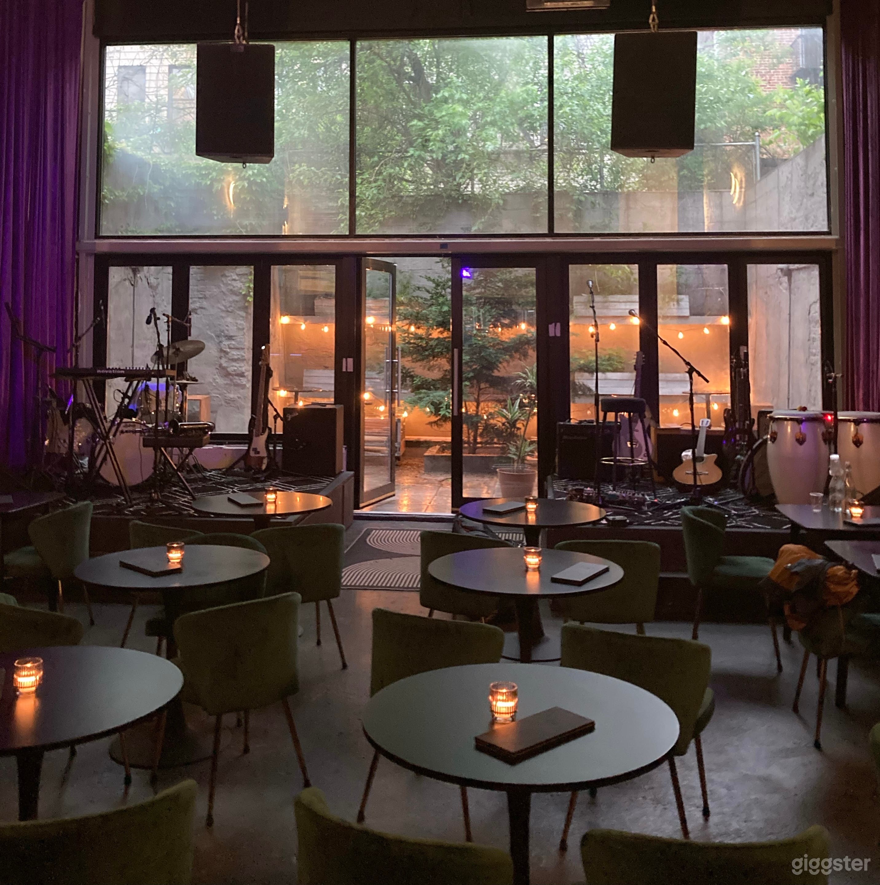 Main dining room/performance area