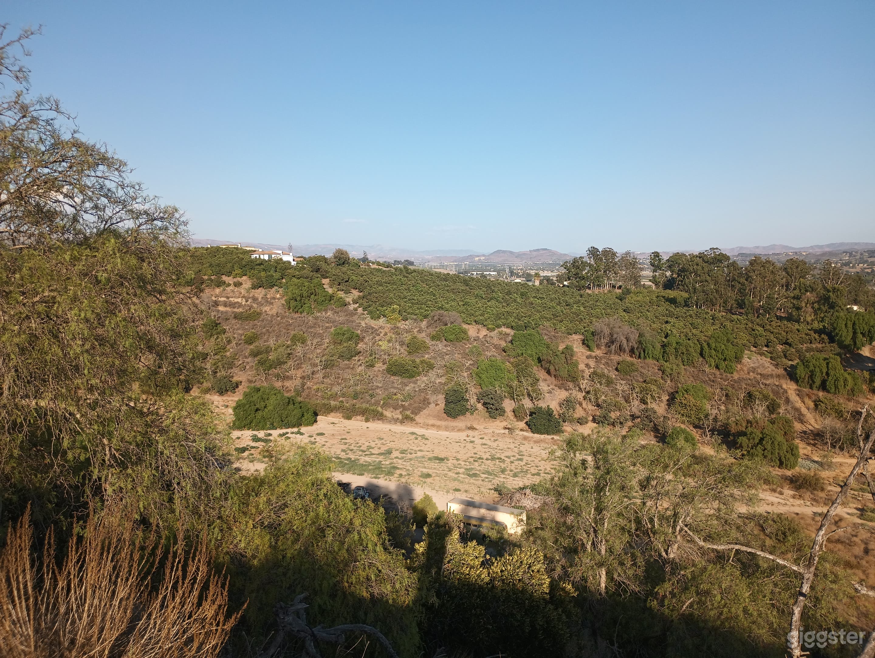 High road looking East