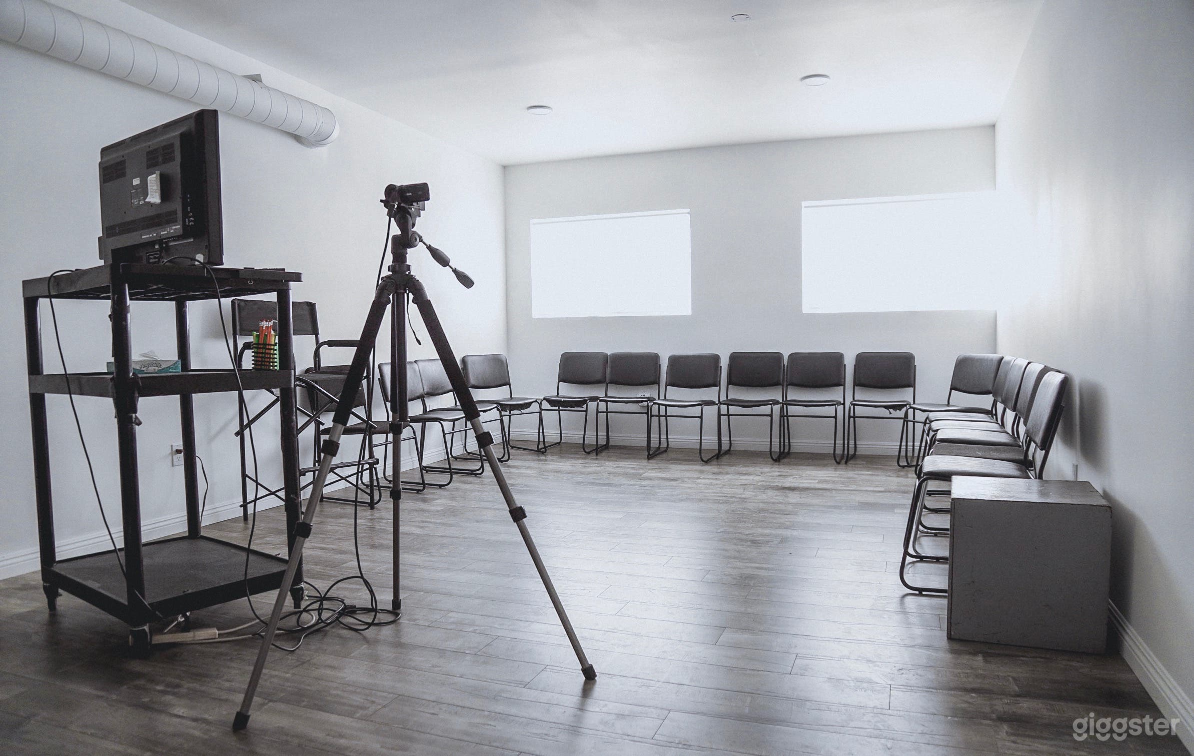 One of the smaller studios