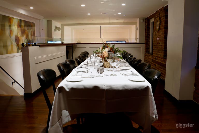  Private Mezzanine with exposed brick 