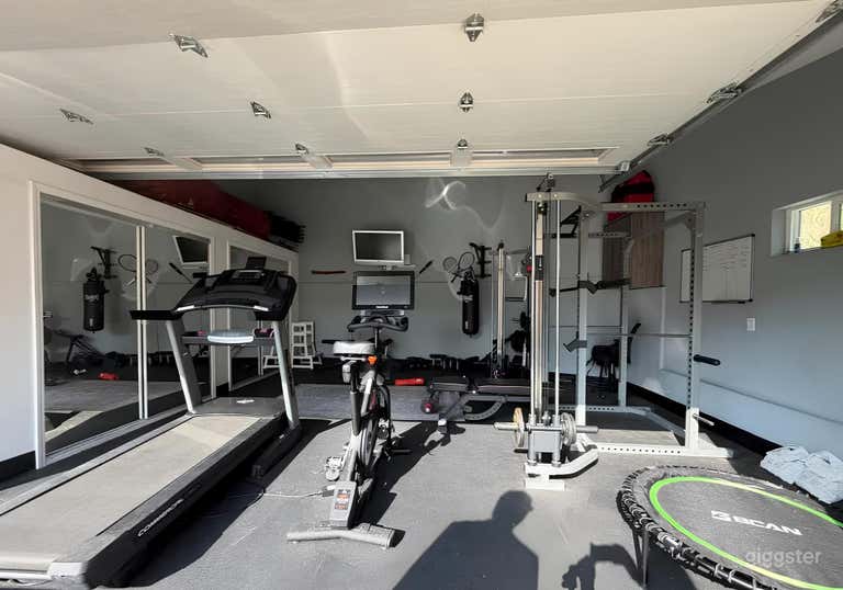  Fully Equipped Home Gym 