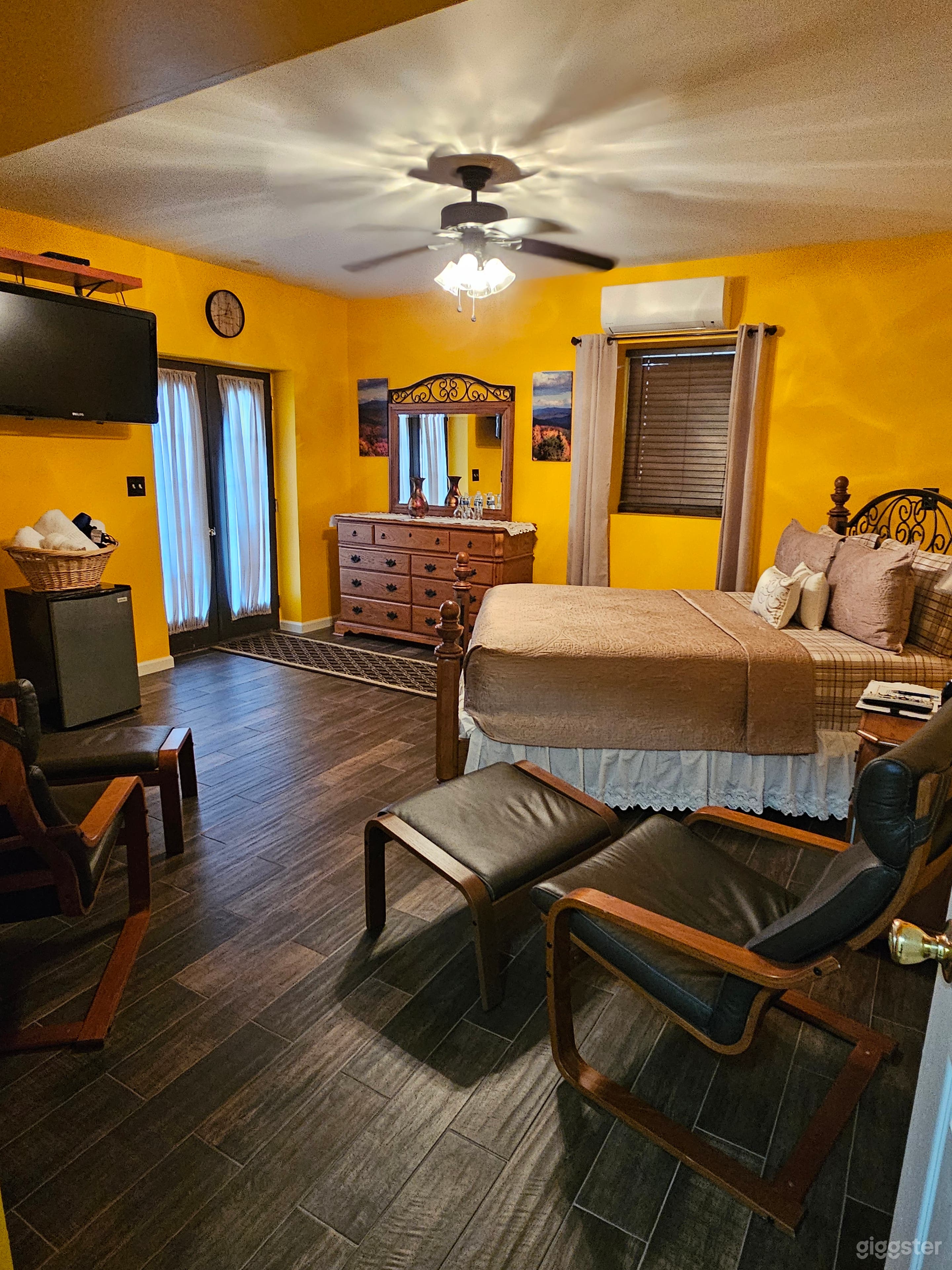 Bedroom Suite in Basement. 