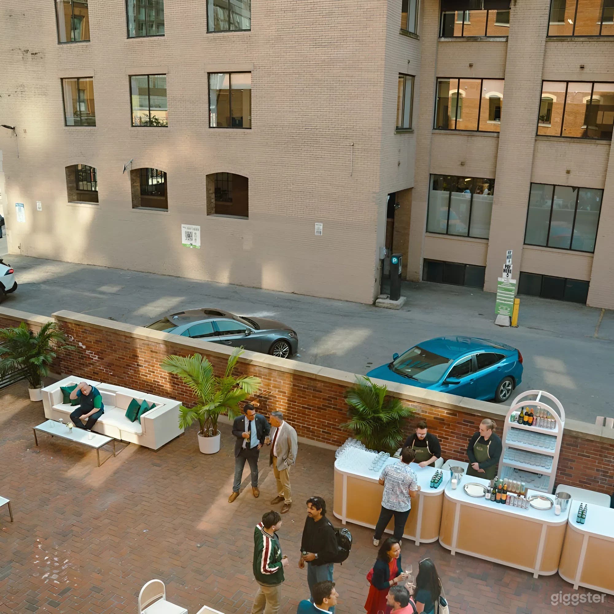 Modern Event Venue with Customizable Courtyard  Photo 1