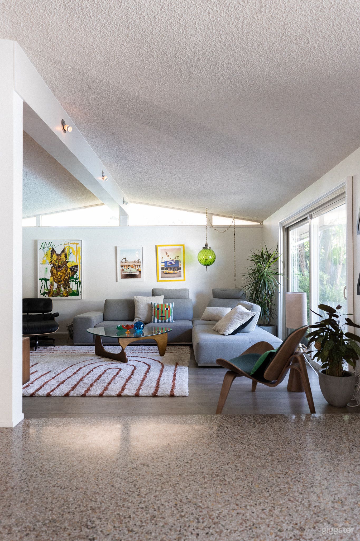 Living room sitting area. 