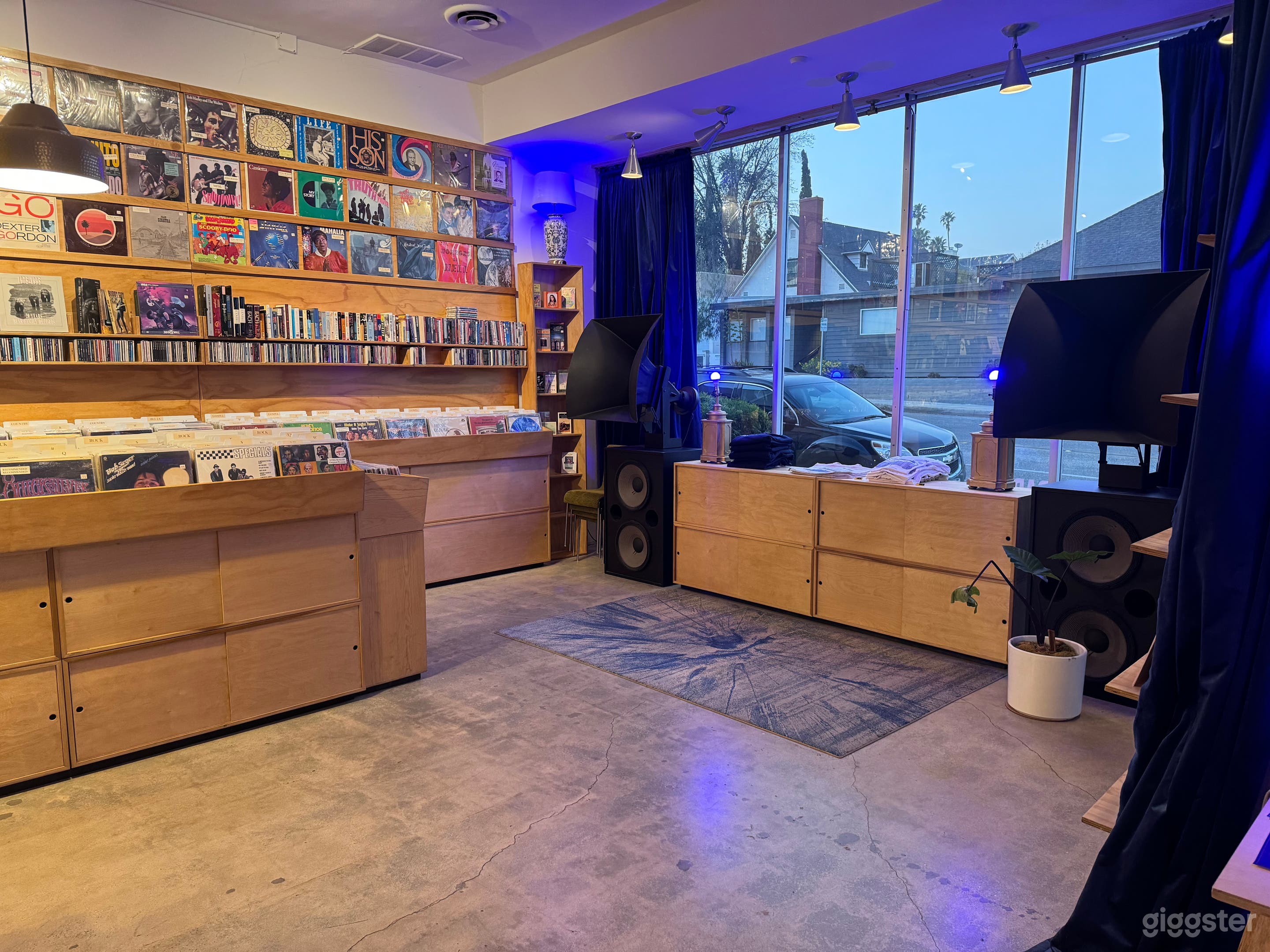 Beautiful event space, record store, natural light Photo 3