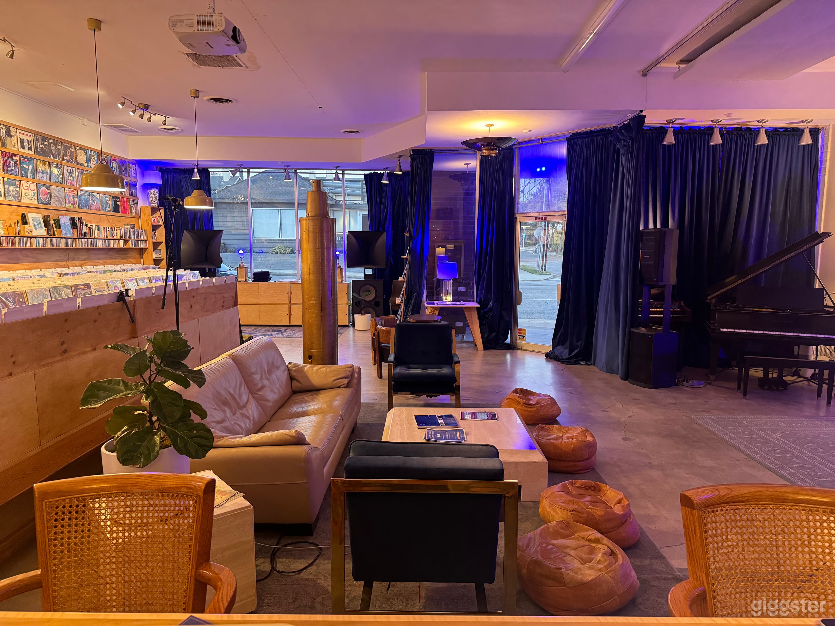 Beautiful event space, record store, natural light Photo 2