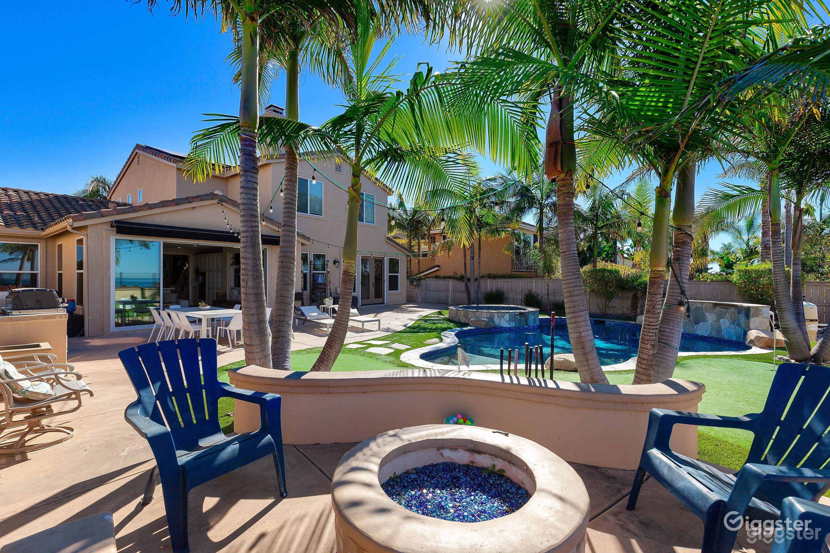 Light and Bright Outdoor Pool in Carlsbad Photo 1