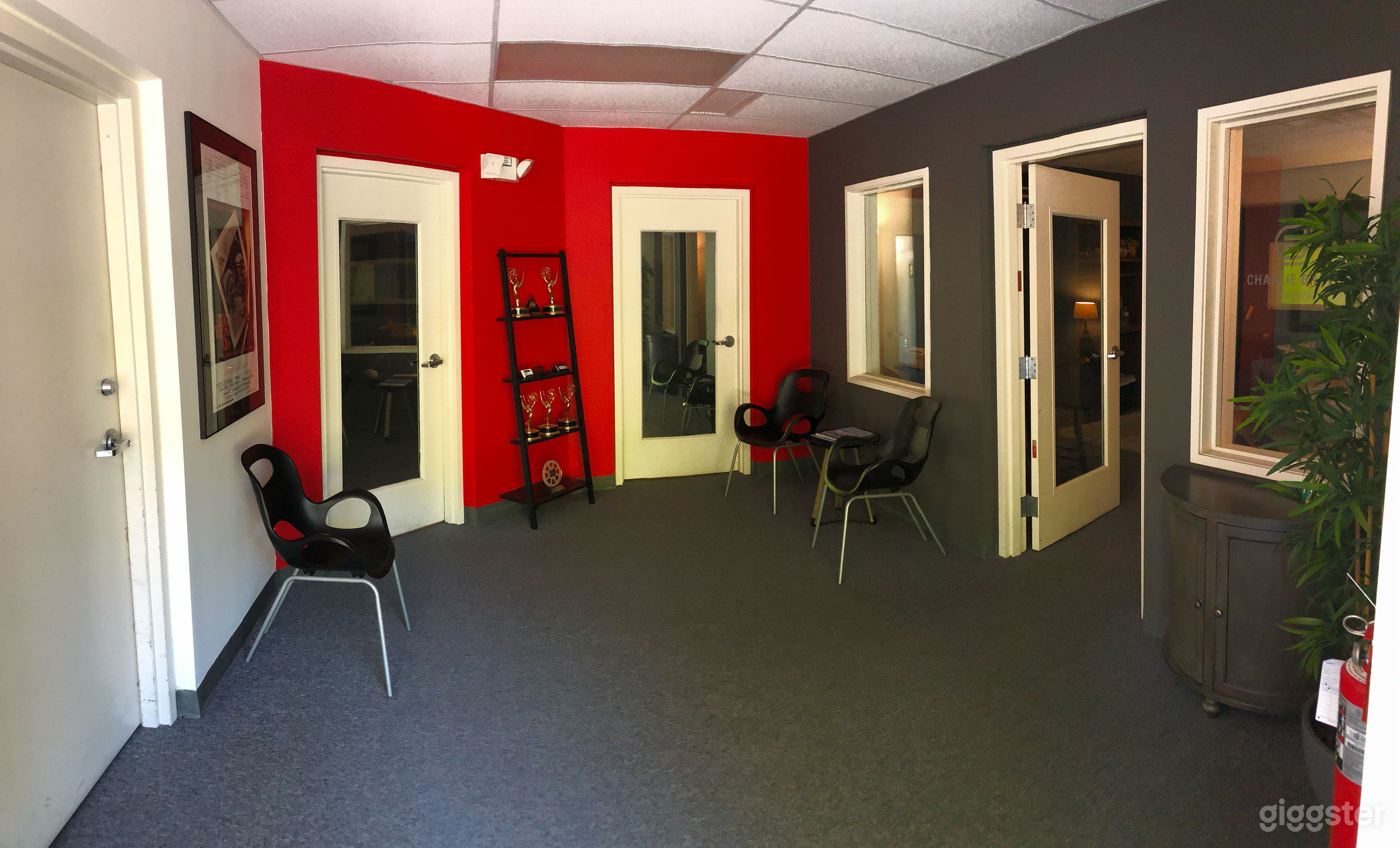 View of our lobby, what you will see when you enter our front doors.