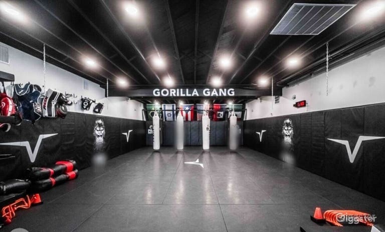  Gimnasio Industrial Moderno y Instalación de Boxeo 