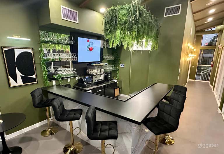  Full Buyout: Downtown Wine bar with Outdoor garden 