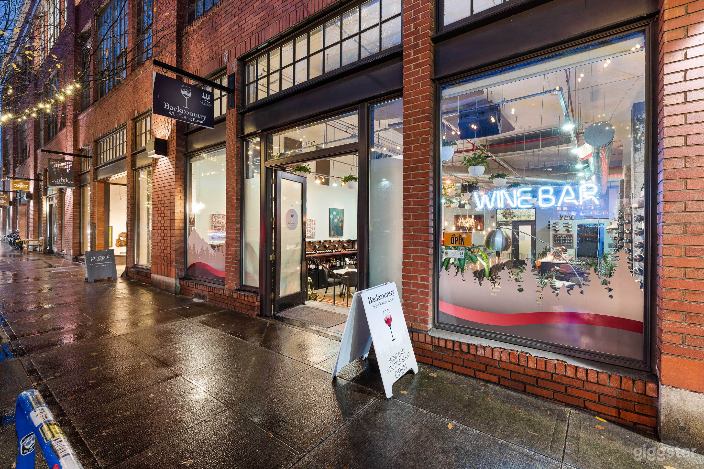 Industrial Chic Wine Bar and Event Space Photo 3