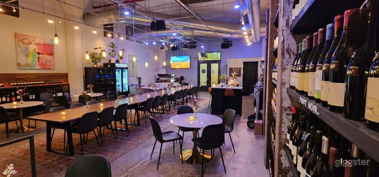  Industrial Chic Wine Bar and Event Space 