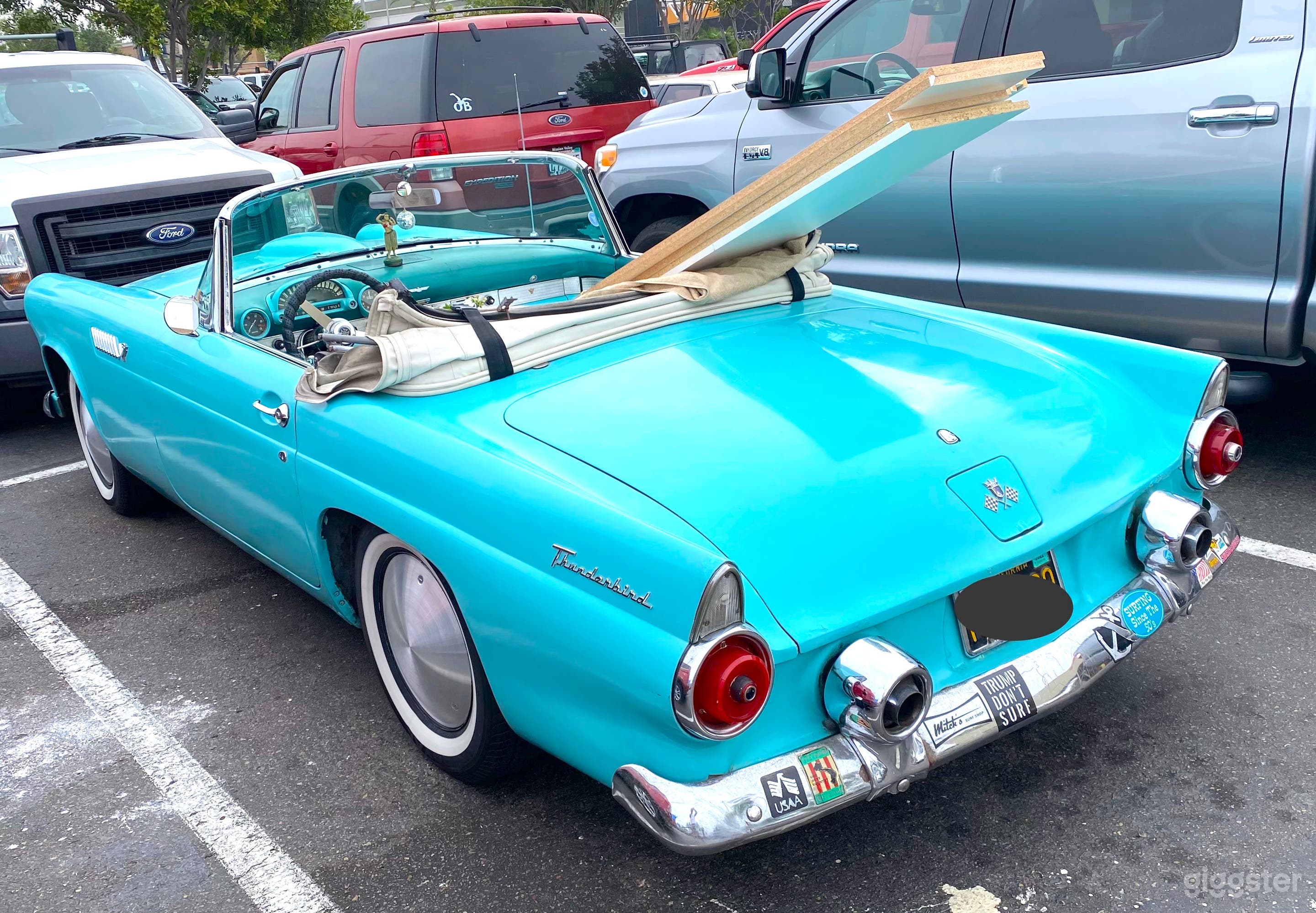 76,037 Classic 1955 Ford Thunderbird Photo 2