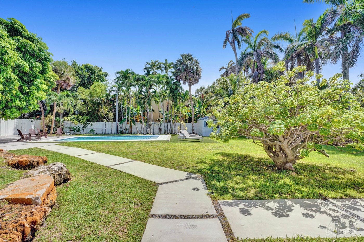 Serenity-filled Rectangular Pool Photo 3